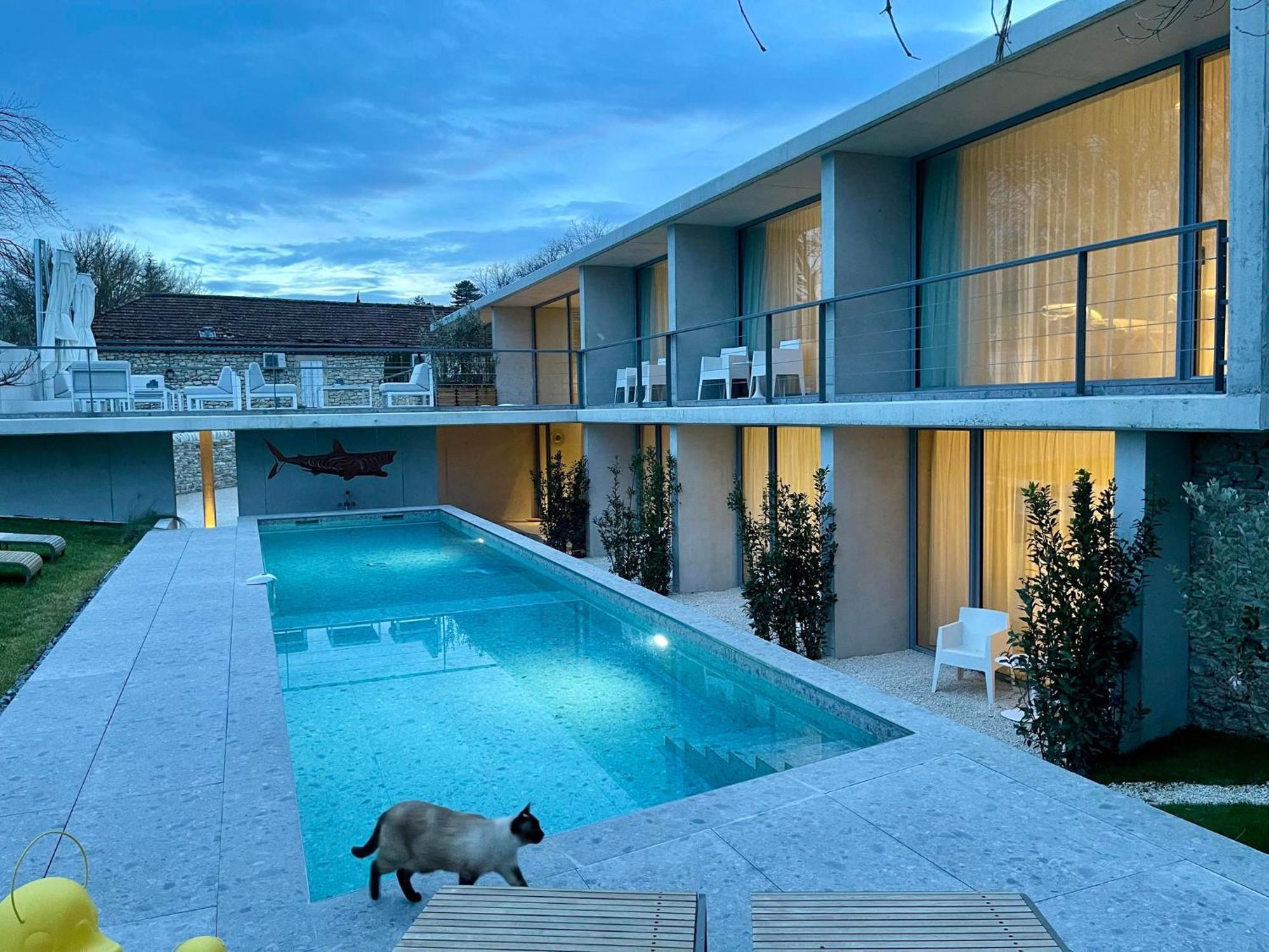 Le Pavillon M, Chambres D'Hotes De Luxe Avec Piscine & Spa Grignan Kültér fotó